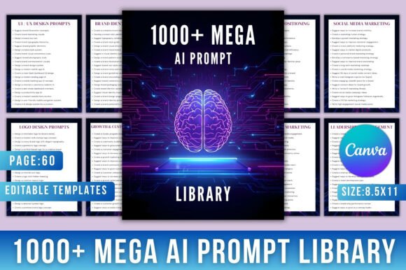 1000 Mega AI Prompt Library: An Evaluative Overview