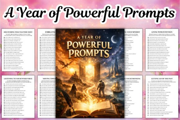 A Year of Powerful Prompts: Build a Daily Journaling Habit That Sticks