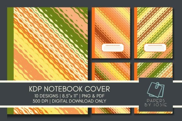 Abstract Diagonal KDP Notebook Cover: A Strategic Foundation for Your Publishing Business