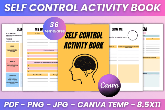 Building Emotional Resilience: The Strategic Value of a Self Control Activity Book Kdp Interior