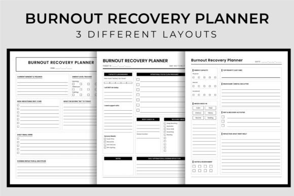 Burnout Recovery Mental Wellness Plan