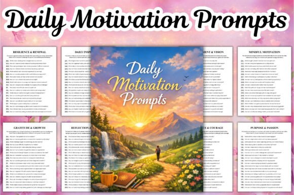 Daily Motivation Prompts: A Practical Tool for Consistent Personal Growth and Productivity