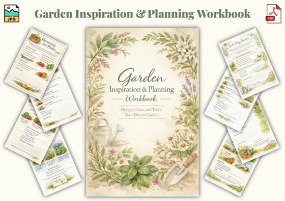 Garden Inspiration Planning Workbook