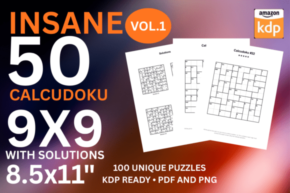 Insane Calcudoku Math Puzzles Vol 1: A Practical Brain-Training Tool for Professionals and Creators