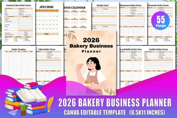 Mastering Your Bakery's Sweet Success with the 2026 Bakery Business Planner