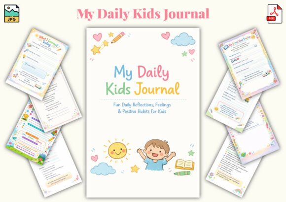 My Daily Kids Journal – A Fun and Effective Tool for Building Positive Habits and Emotional Awareness in Children