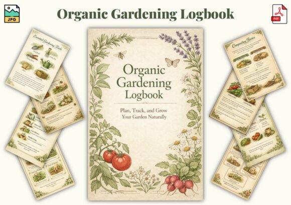 Organic Gardening Logbook: A Practical Workflow Tool for Sustainable Garden Planning