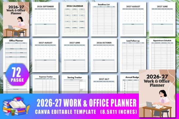 Stay Organized and Productive with the 2026–27 Work Office Planner
