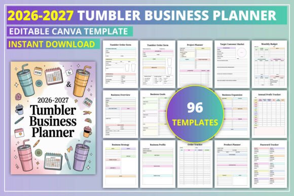The 2026-2027 Tumbler Business Planner: Structuring Success in the Creative Economy