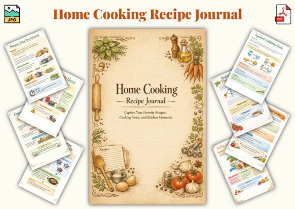 The Home Cooking Recipe Journal: A Practical Tool for Organized Culinary Growth
