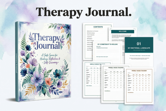 The Therapy Journal: Your Private Space for Emotional Clarity and Growth