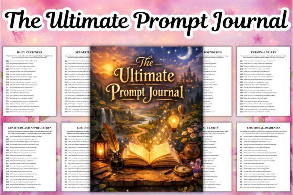 The Ultimate Prompt Journal: A Structured Approach to Self-Reflection and Personal Growth