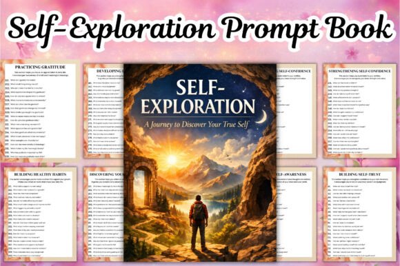 Unlock Your Inner World: A Practical Guide to Deeper Self-Exploration with the Self-Exploration Prompt Book