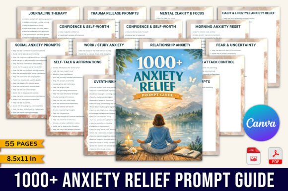 Why the 1000 Anxiety Relief Prompt Guide Is Becoming an Essential Tool for Mental Clarity and Emotional Balance
